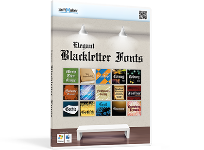 Elegant Blackletter Fonts