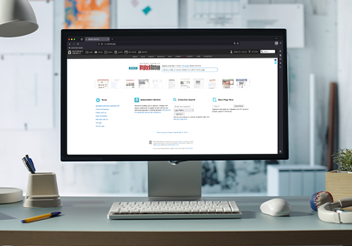 Digital time travel with the Wayback Machine