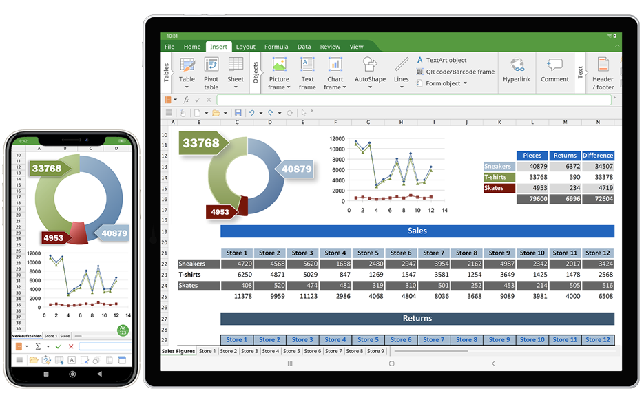 PlanMaker для Mac, соответствующая требованиям GDPR альтернатива Microsoft Excel.